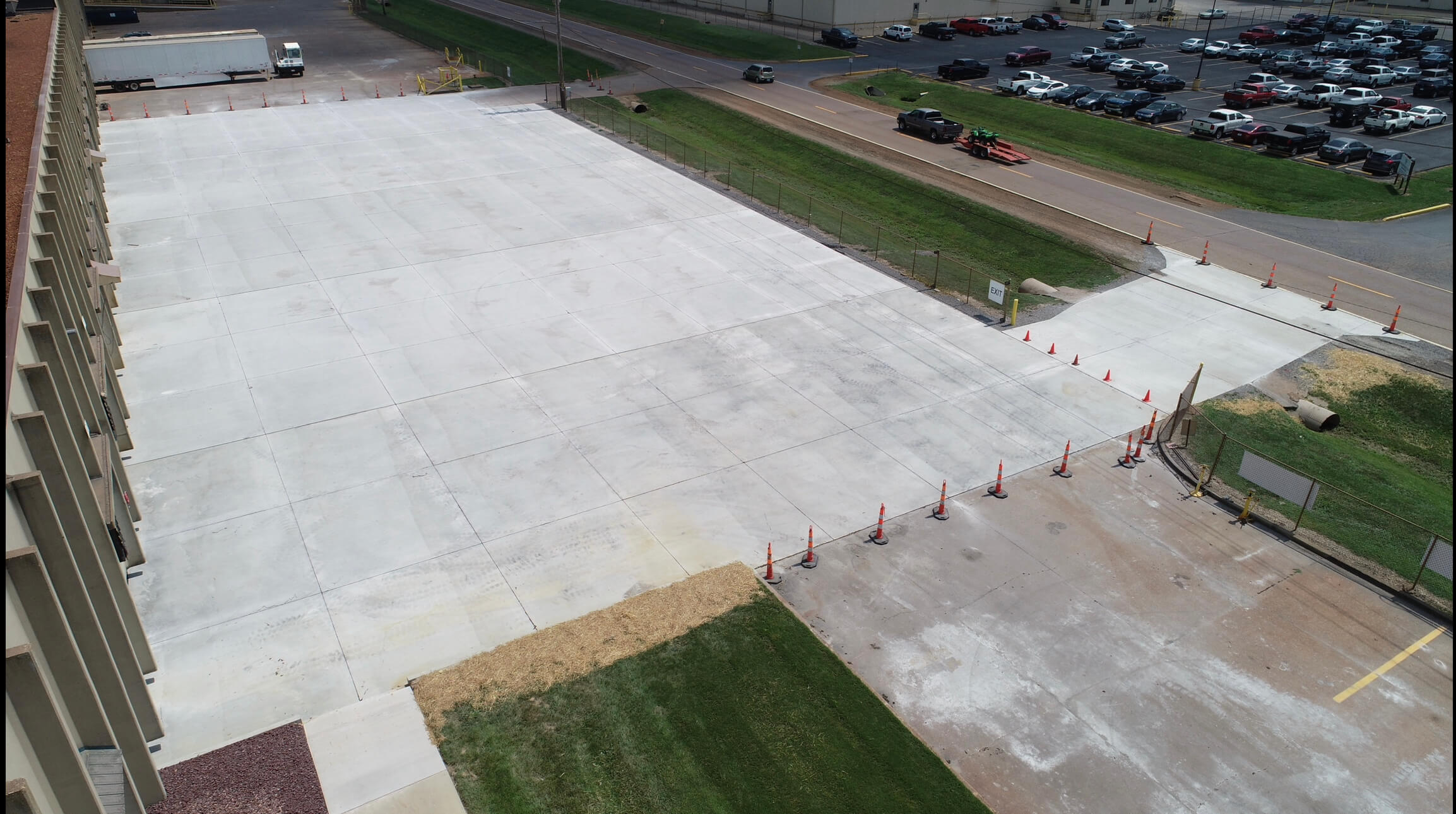 Finished concrete project in Verdesian.